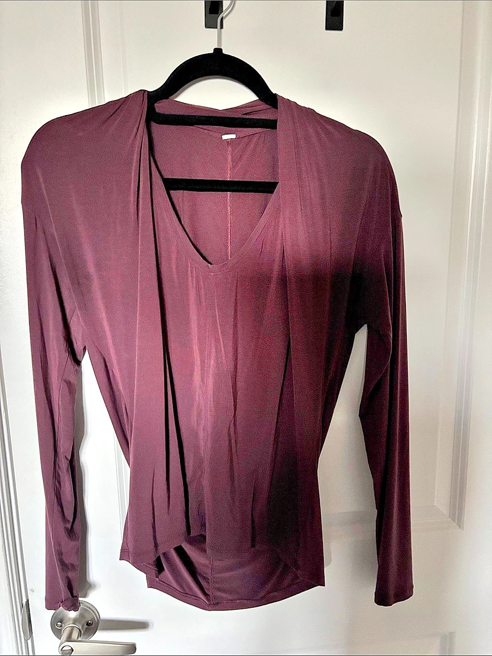 Lululemon Radiant Long Sleeve Athletic Top Purple